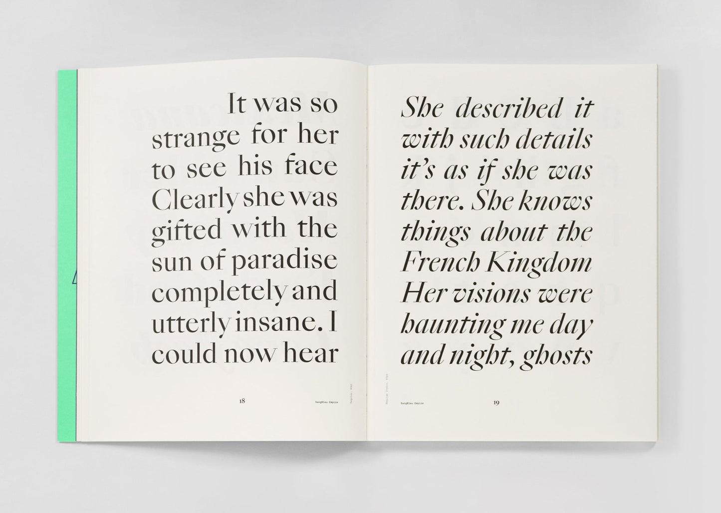 SangBleu Typeface – The King, His Court, The Explorer & The Gift